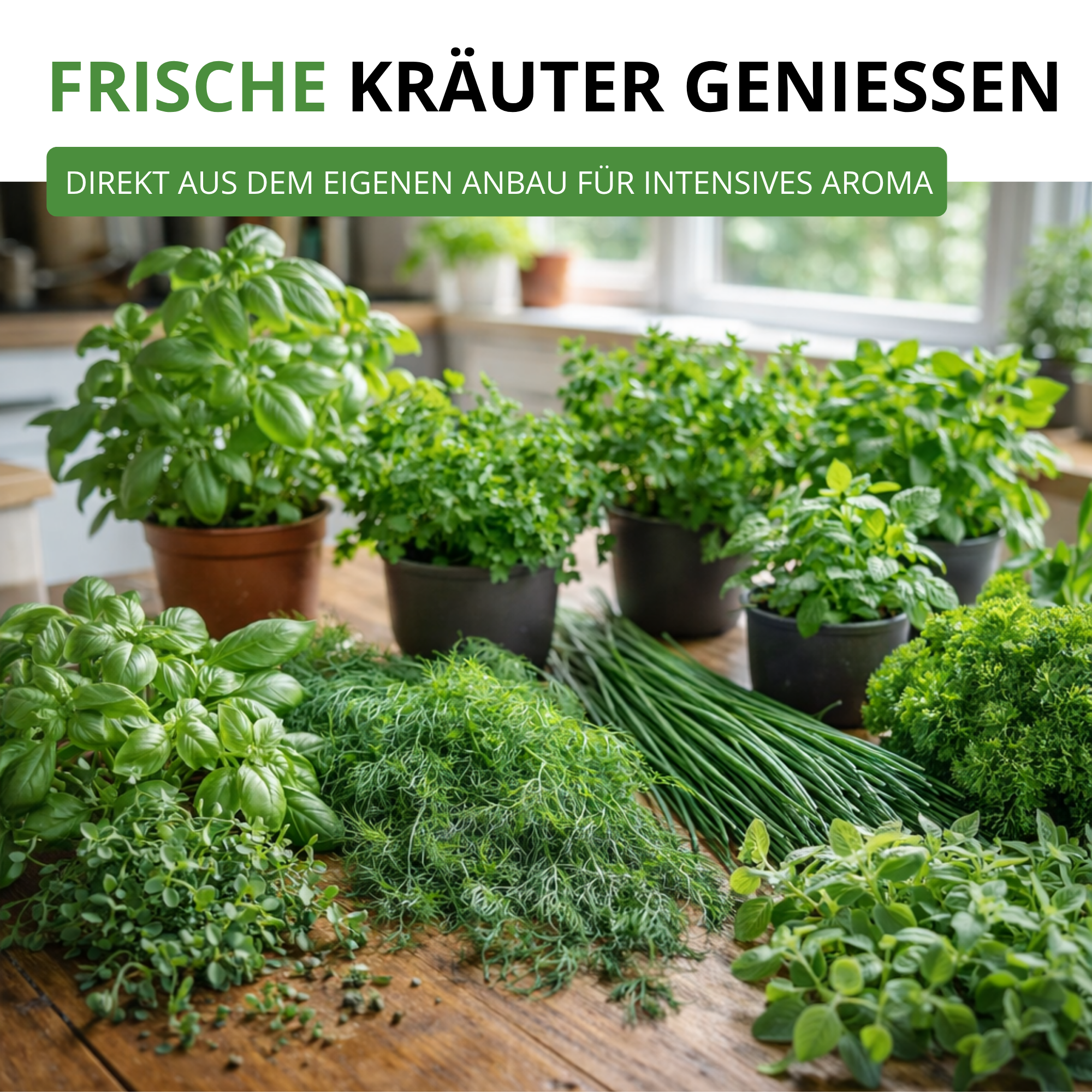 Kräutersamen-Set mit 10 Sorten