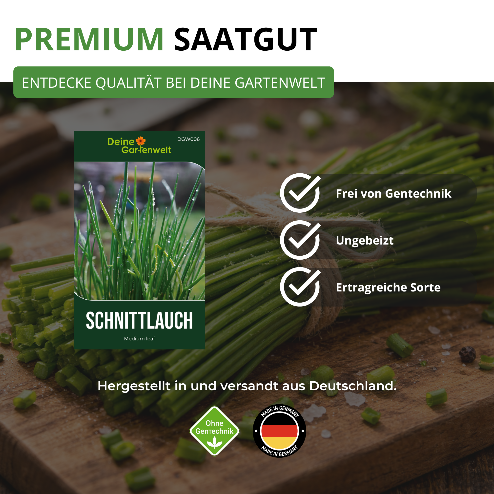 Schnittlauch Medium Leaf