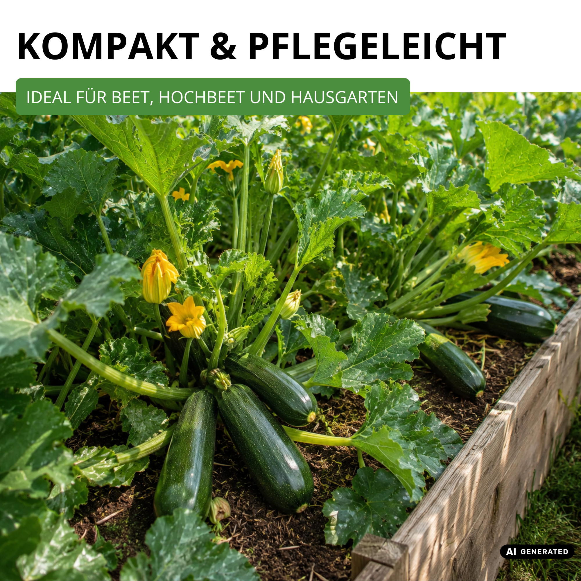 Zucchini Black Beauty Saatgut