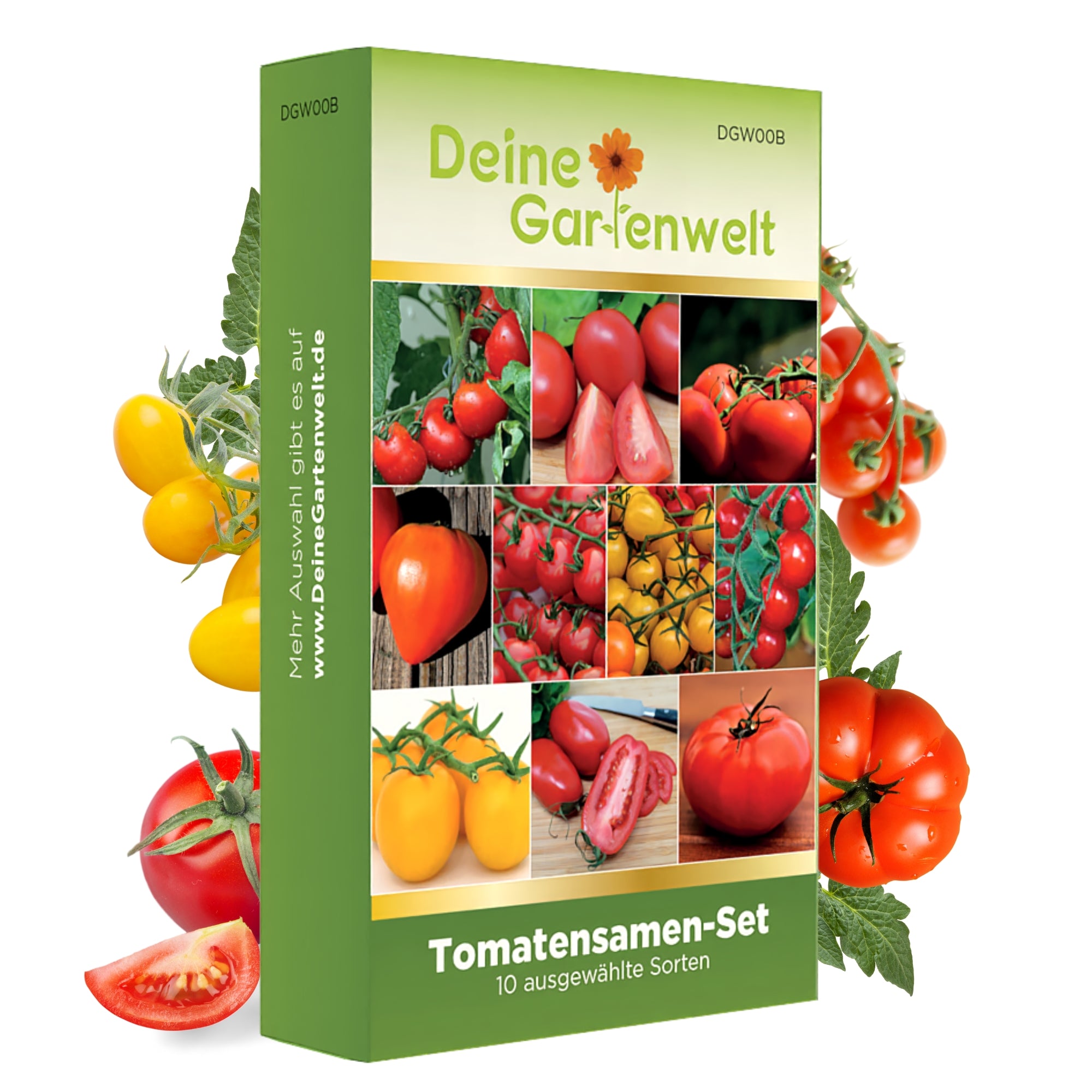 Tomatensamen-Set mit 10 Sorten