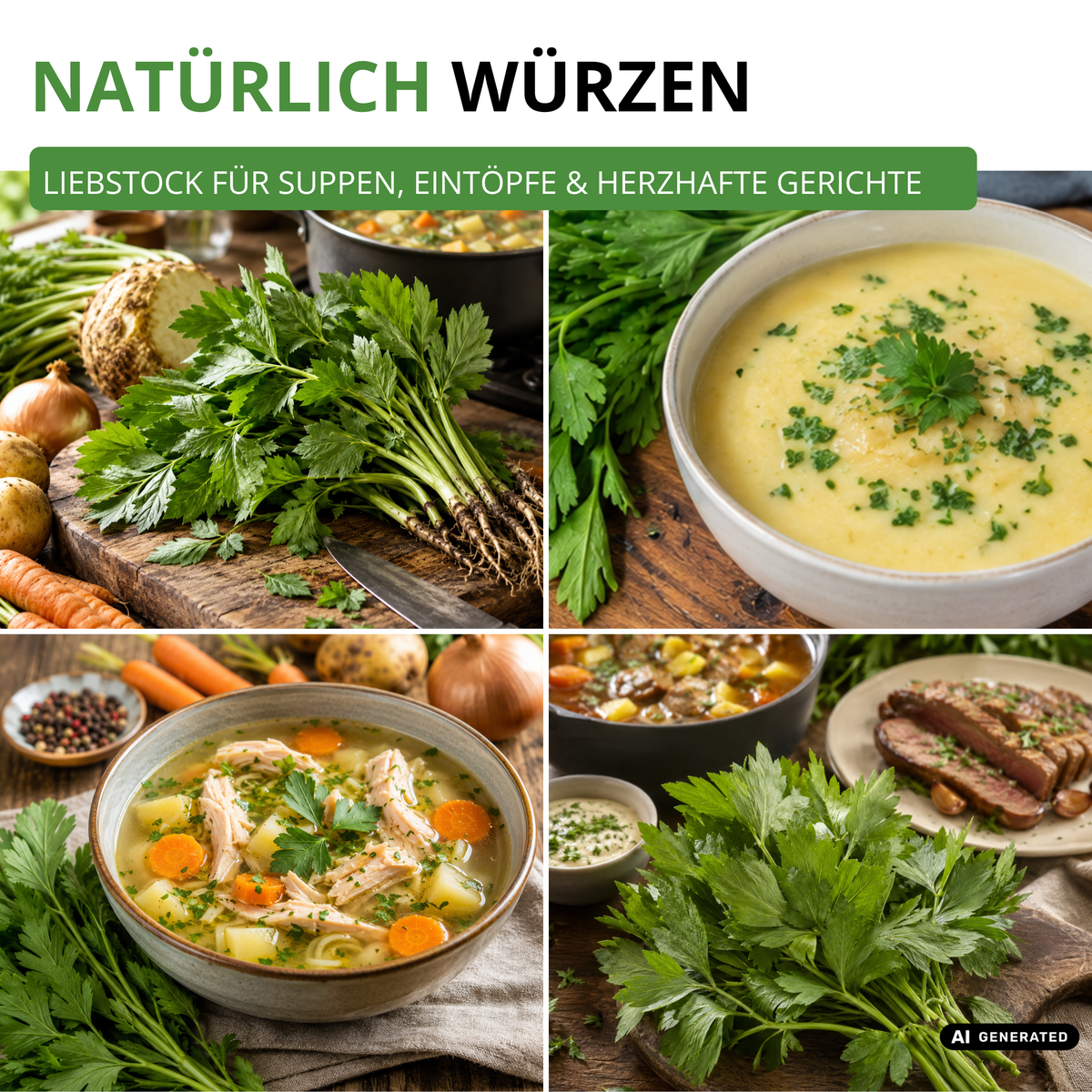 Liebstöckel Maggikraut Saatgut