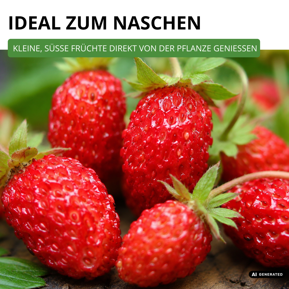 Monatserdbeeren Rügen Saatgut