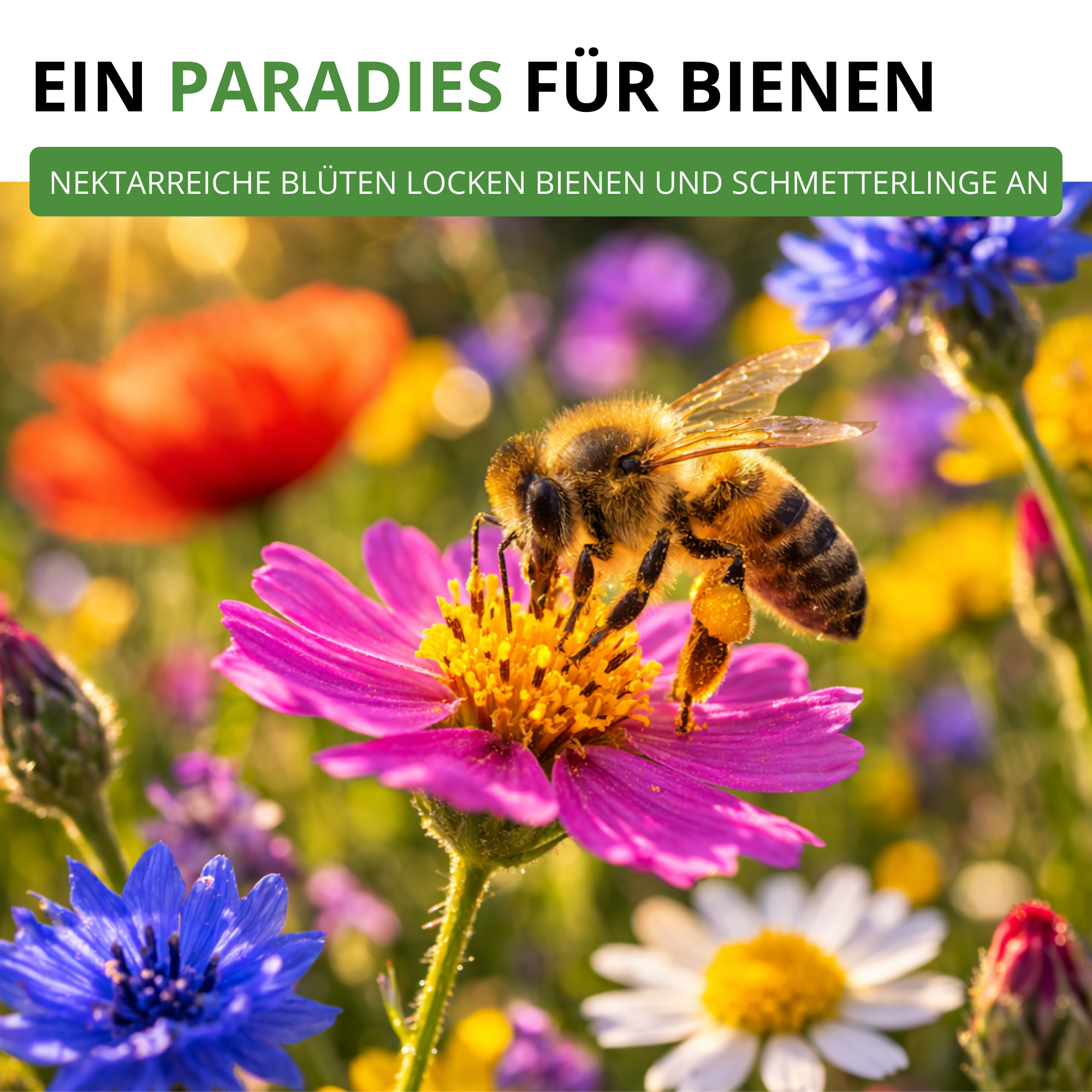 Wildblumenwiese Blumenmischung 100 g