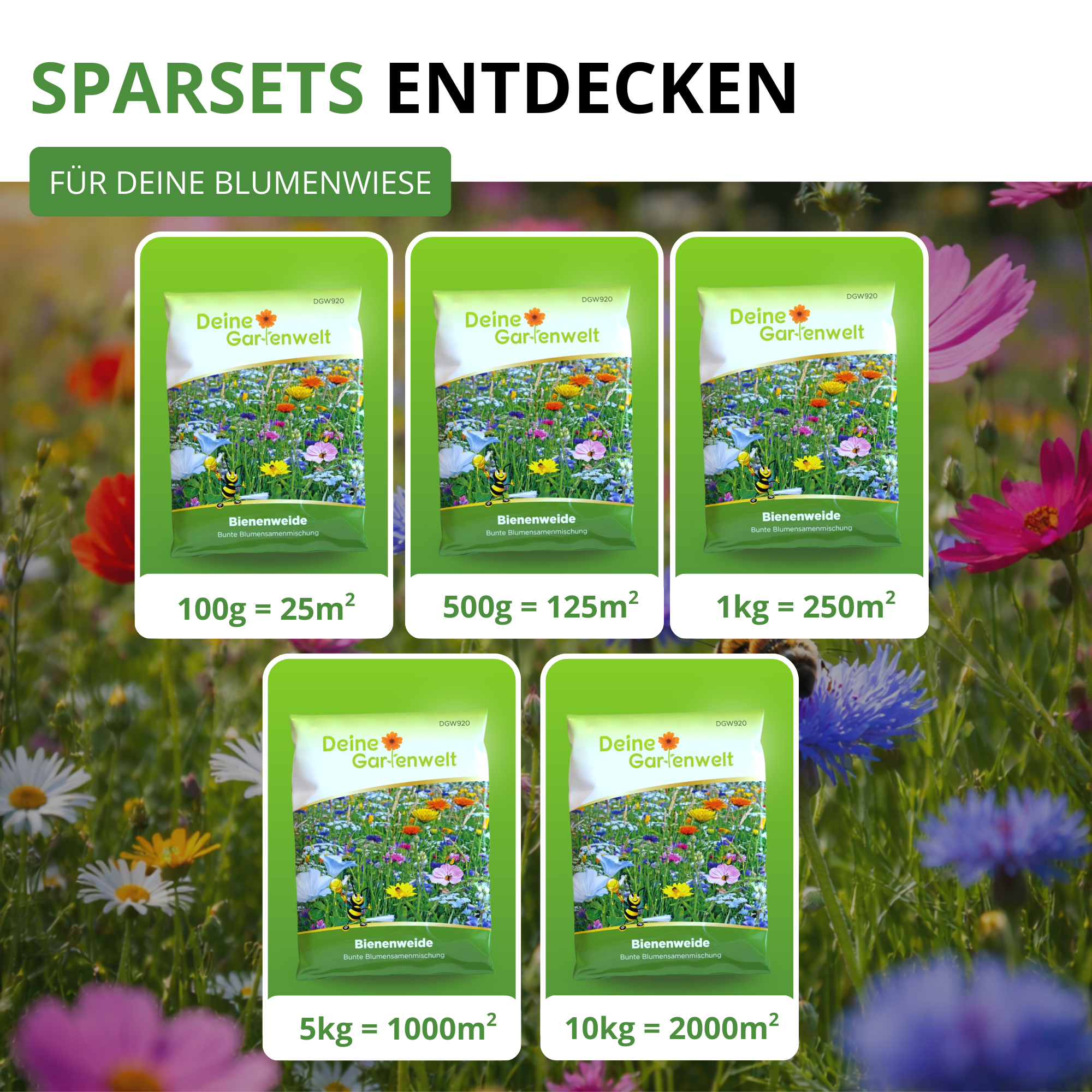 Bienenweide Blumenmischung 100 g
