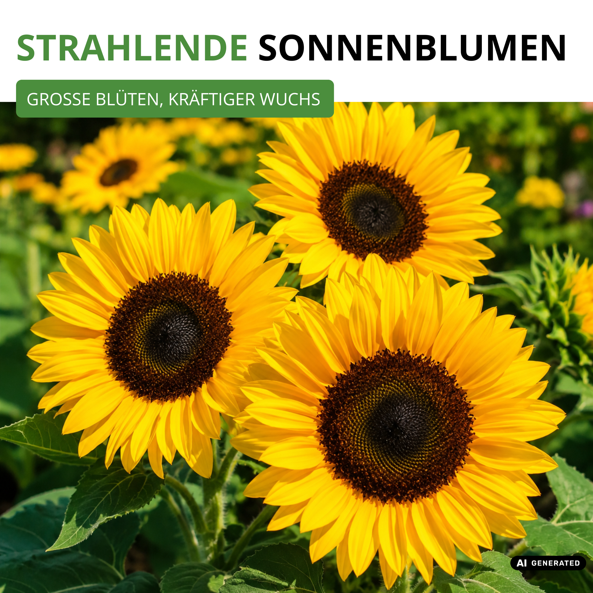 Sonnenblume Einfache Riesen Saatgut