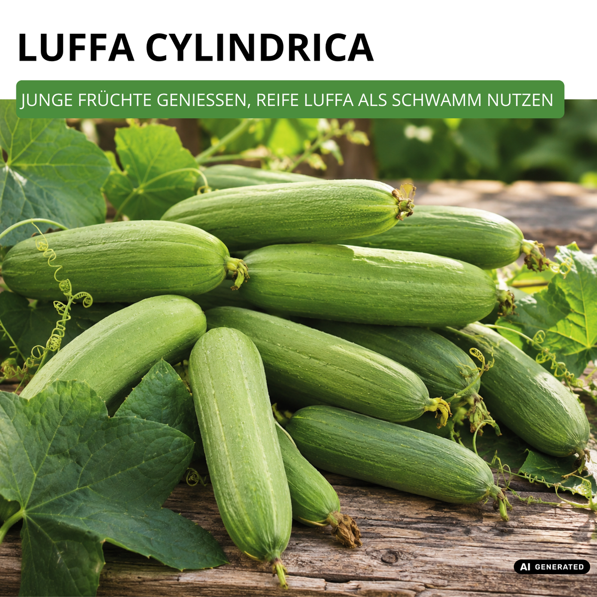 Schwammgurke Luffa Saatgut