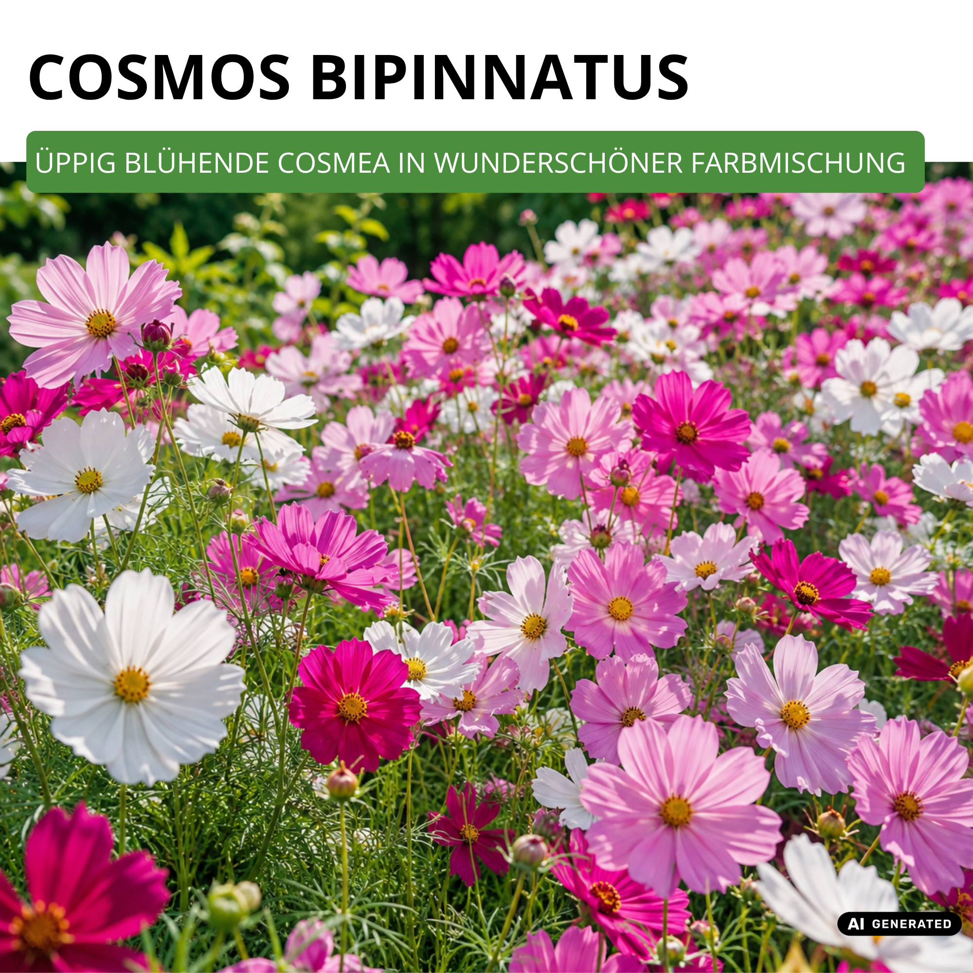 Cosmea Schmuckkörbchen Sensation Mix Saatgut