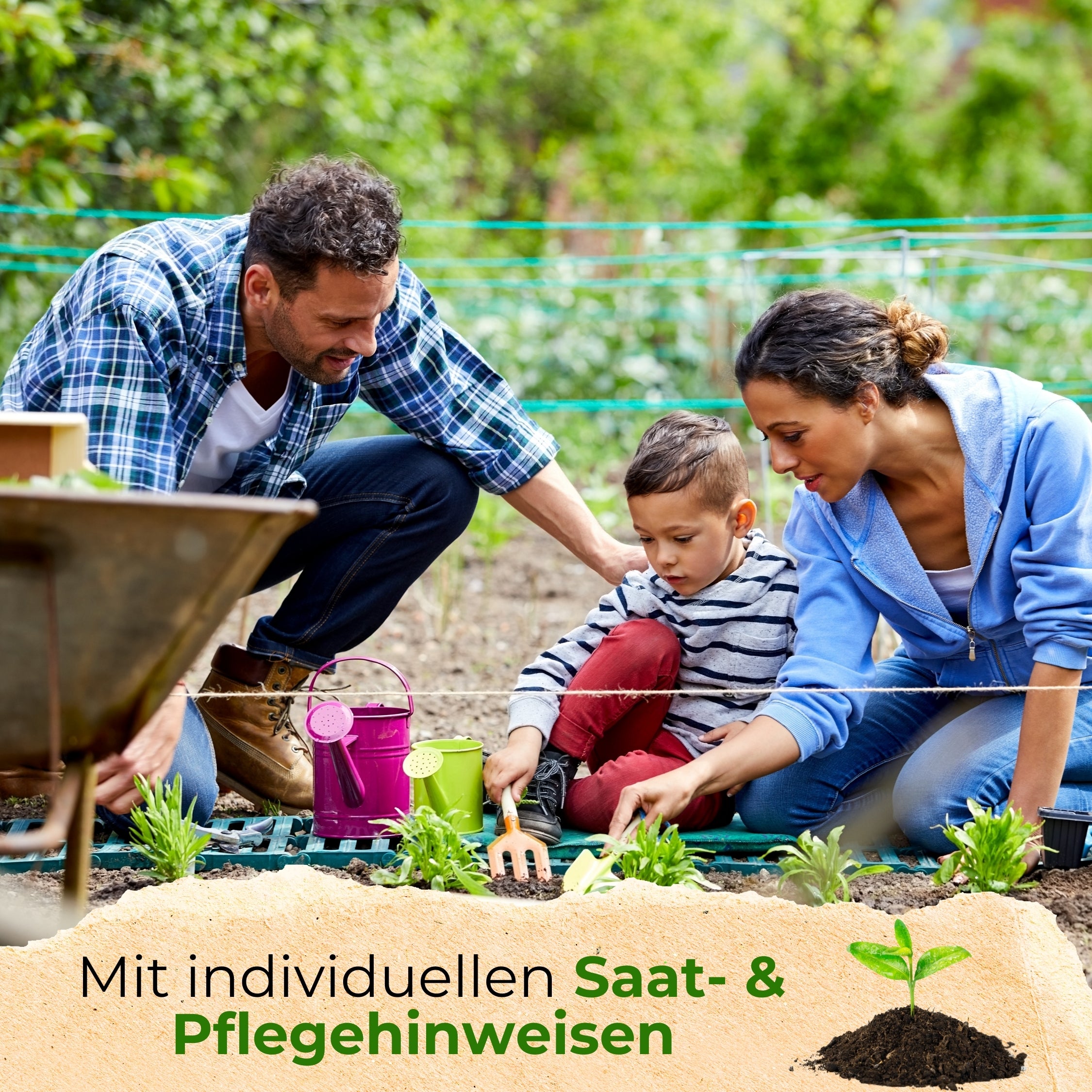 BIO Essbare Blüten Blumensamen-Set mit 10 Sorten