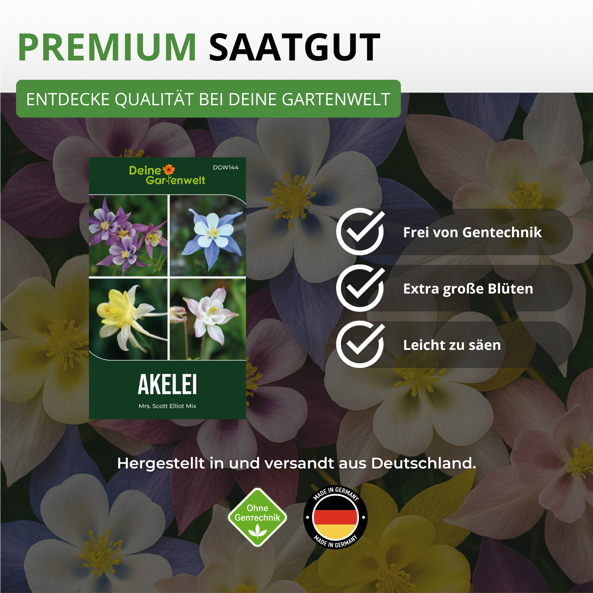 Akelei Mrs. Scott Elliot Mix