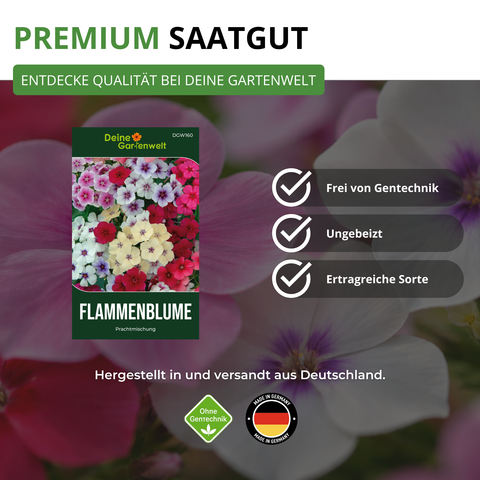 Flammenblumen Prachtmischung