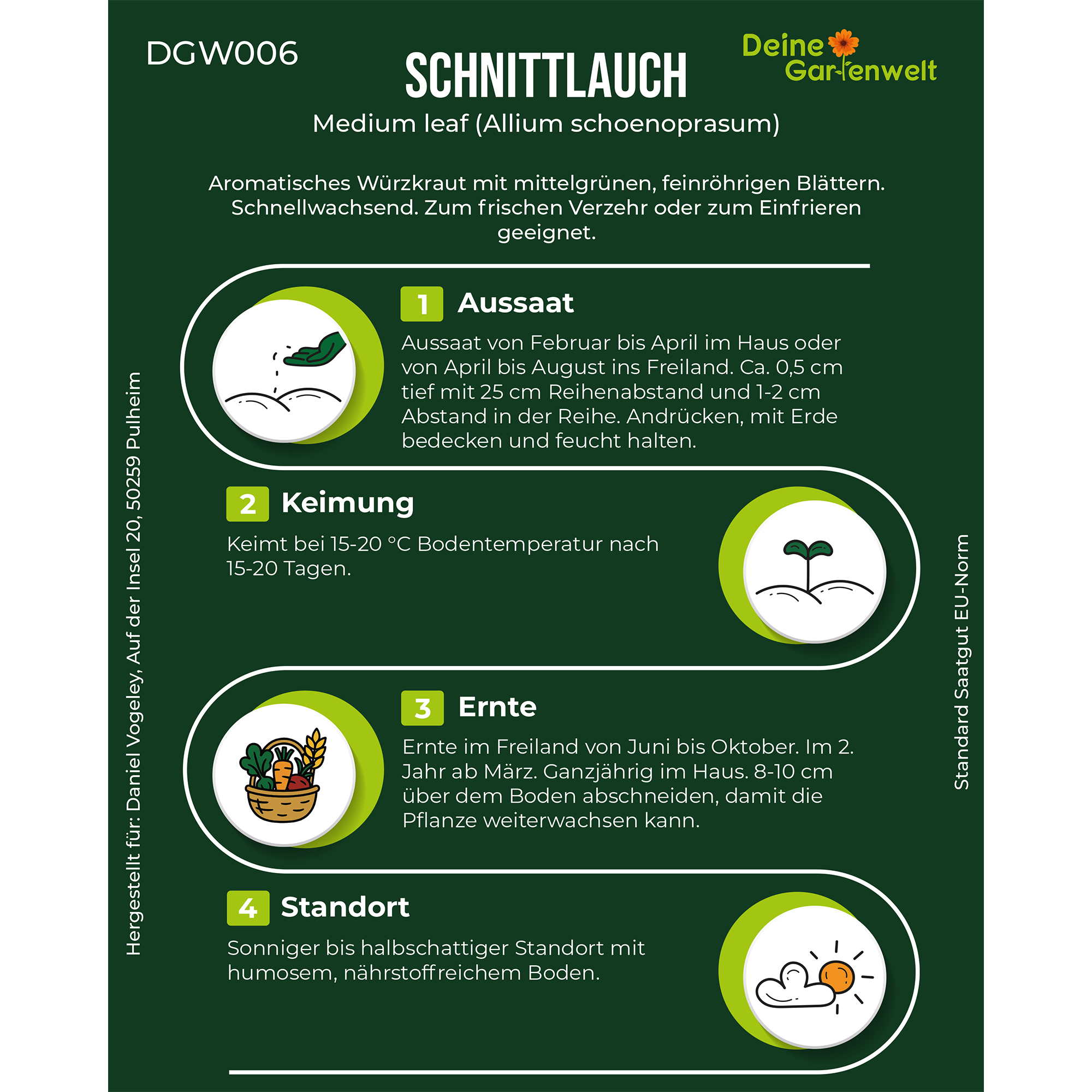 Schnittlauch Medium Leaf