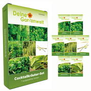 Cocktailkräutersamen-Set mit 7 Sorten