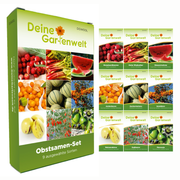 Obstsamen-Set mit 9 Sorten