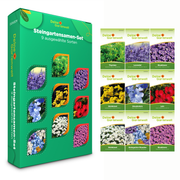 Steingartensamen-Set mit 9 Sorten