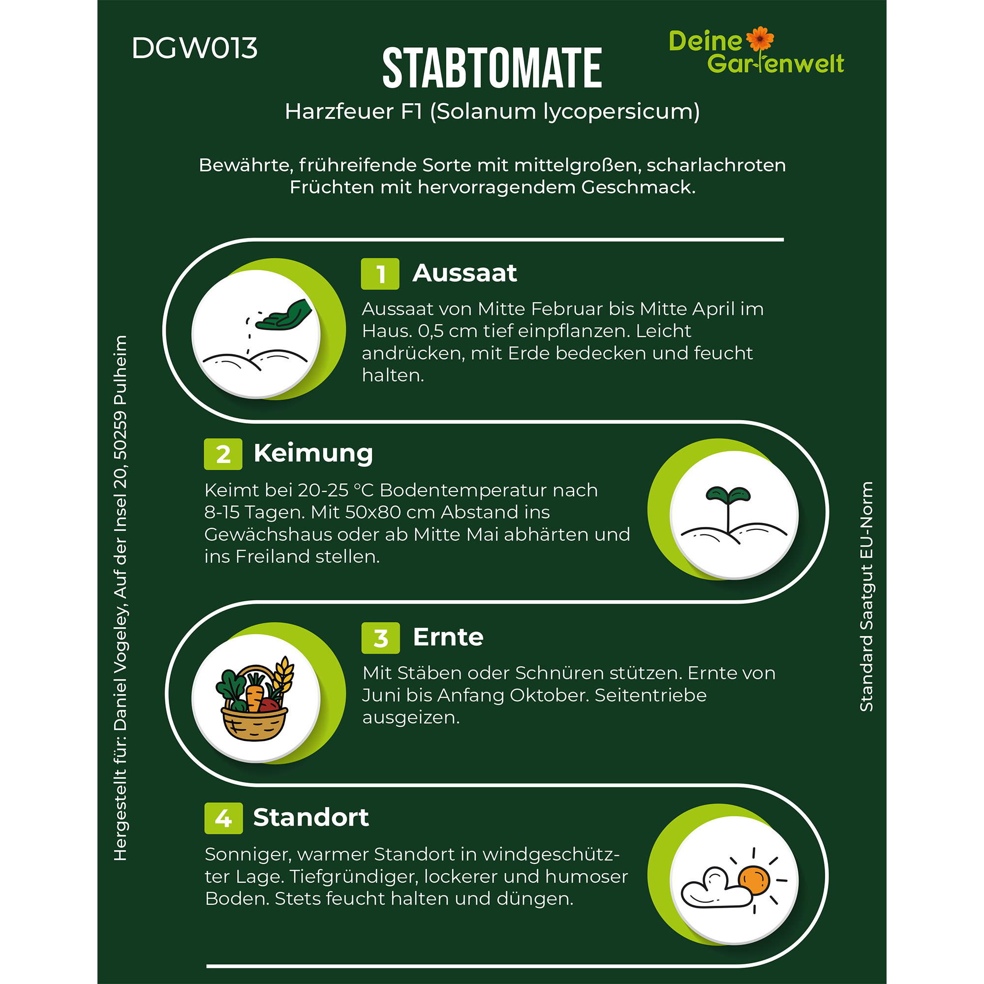 Stabtomaten Harzfeuer F1