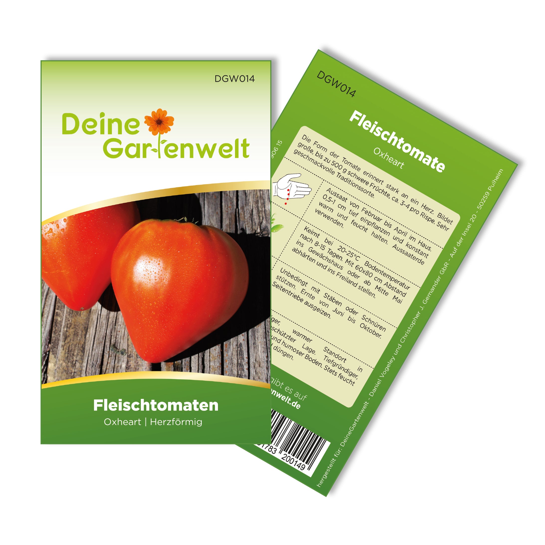 Fleischtomate Oxheart (Ochsenherz)