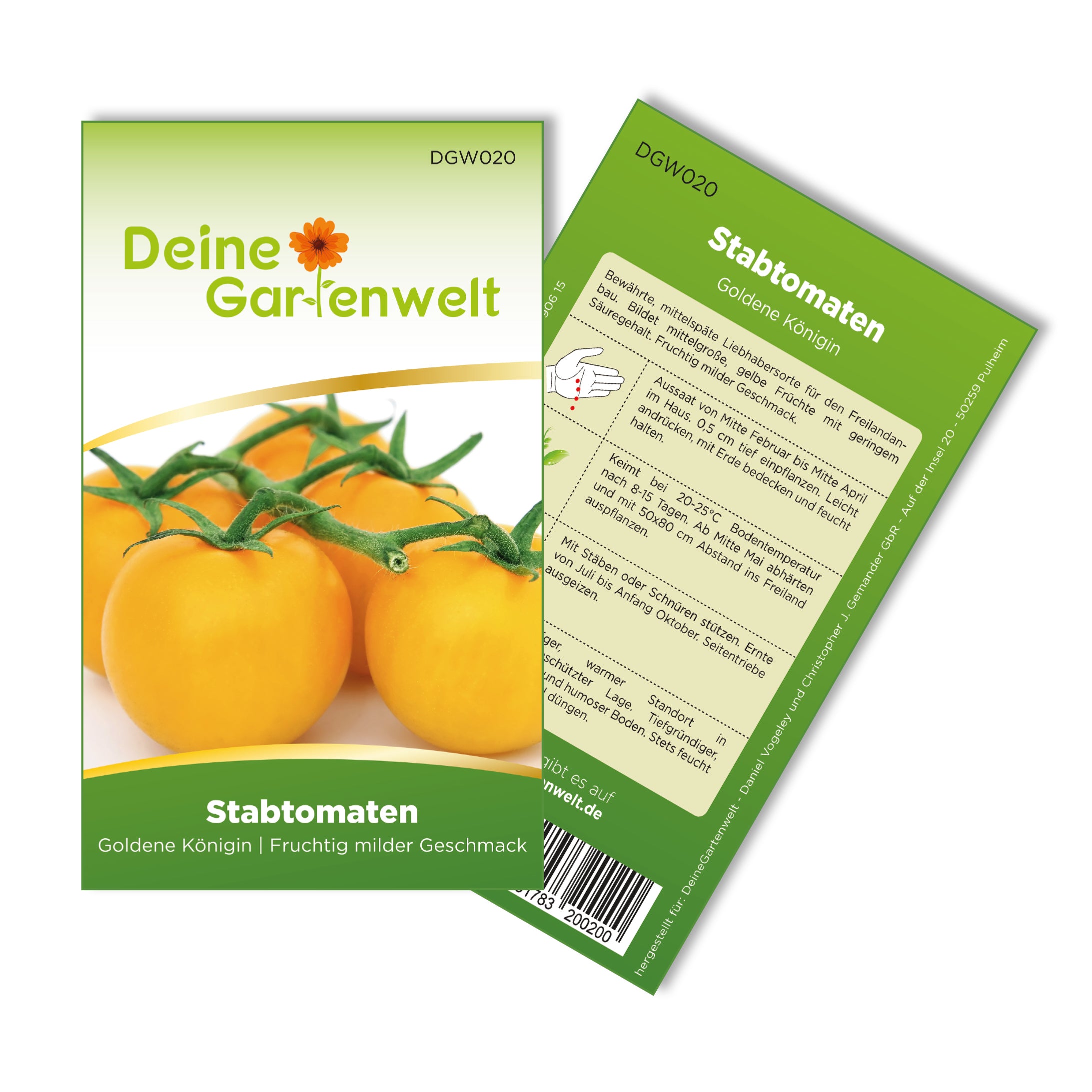 Stabtomate Goldene Königin