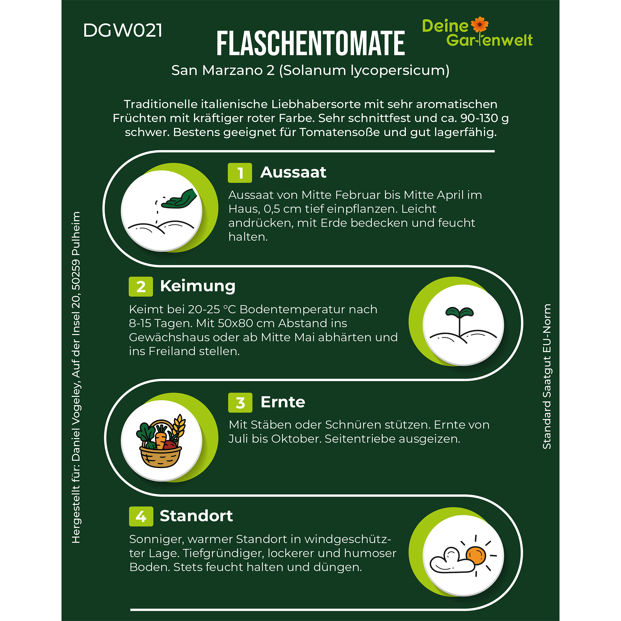 Flaschentomate San Marzano 2