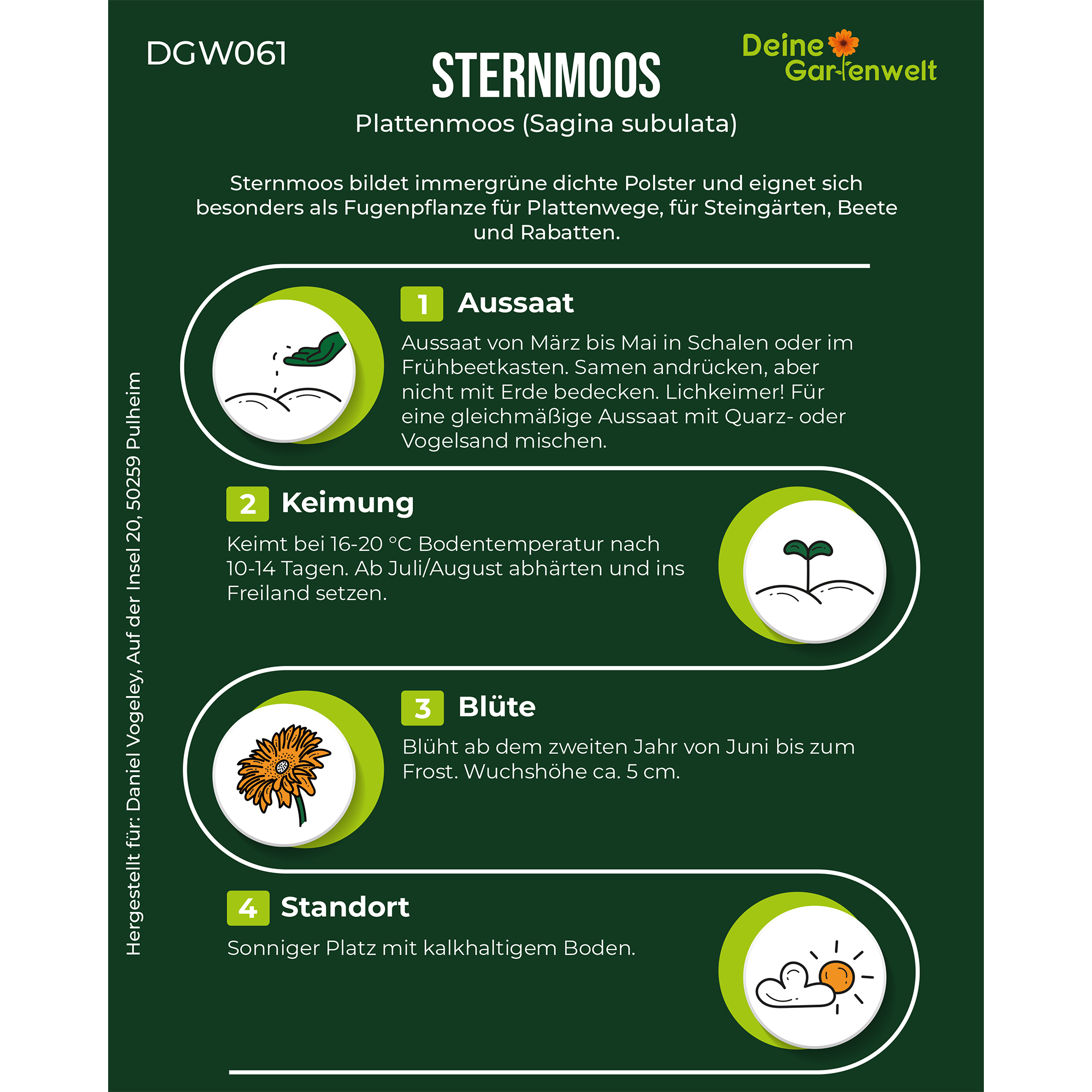 Mastkraut - Plattenmoos