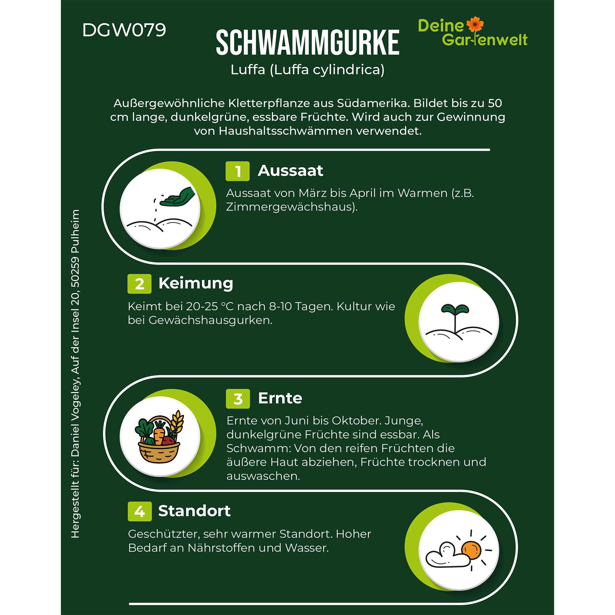 Schwammgurke Luffa