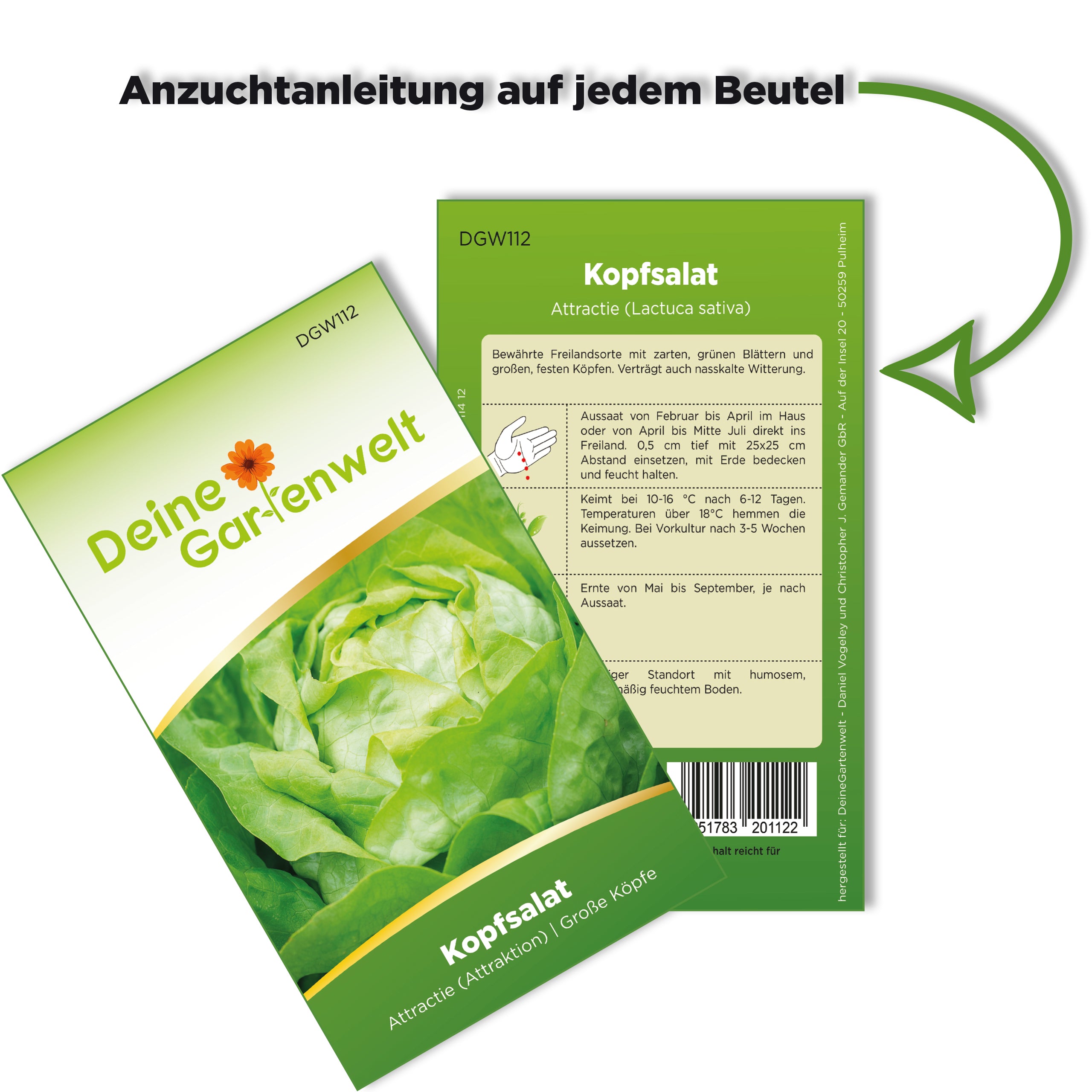 Kopfsalat Attractie/Attraktion