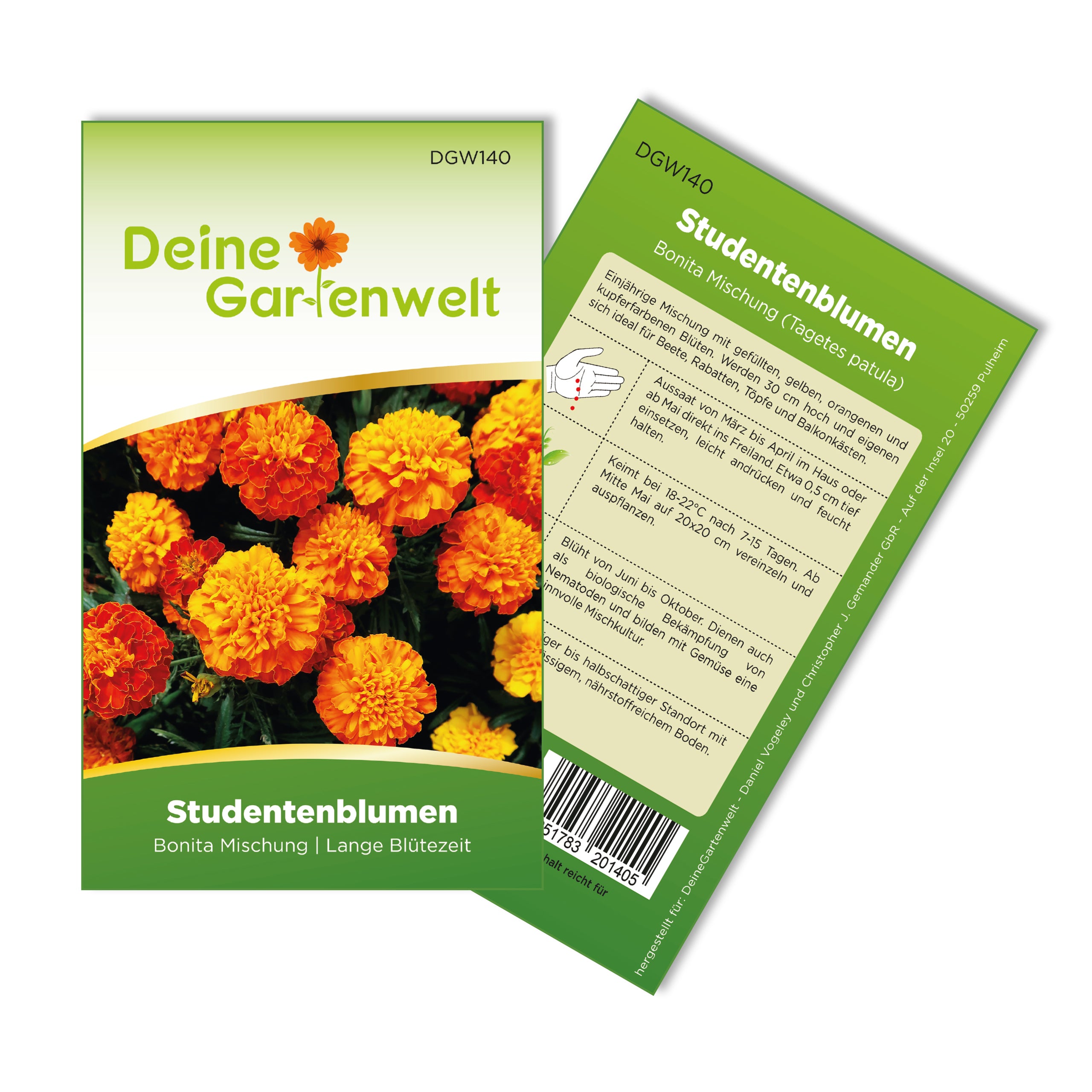 Studentenblume Tagetes Bonita Mischung