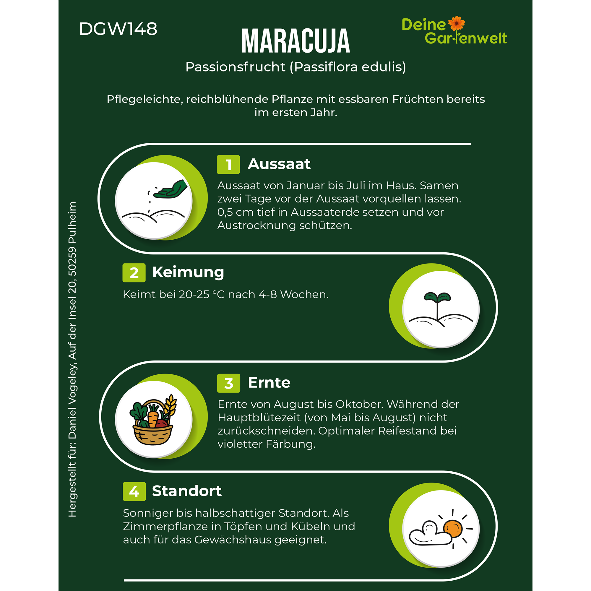 Passionsfrucht Maracuja