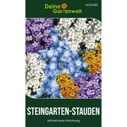 Blumenmischung Steingarten winterharte Stauden