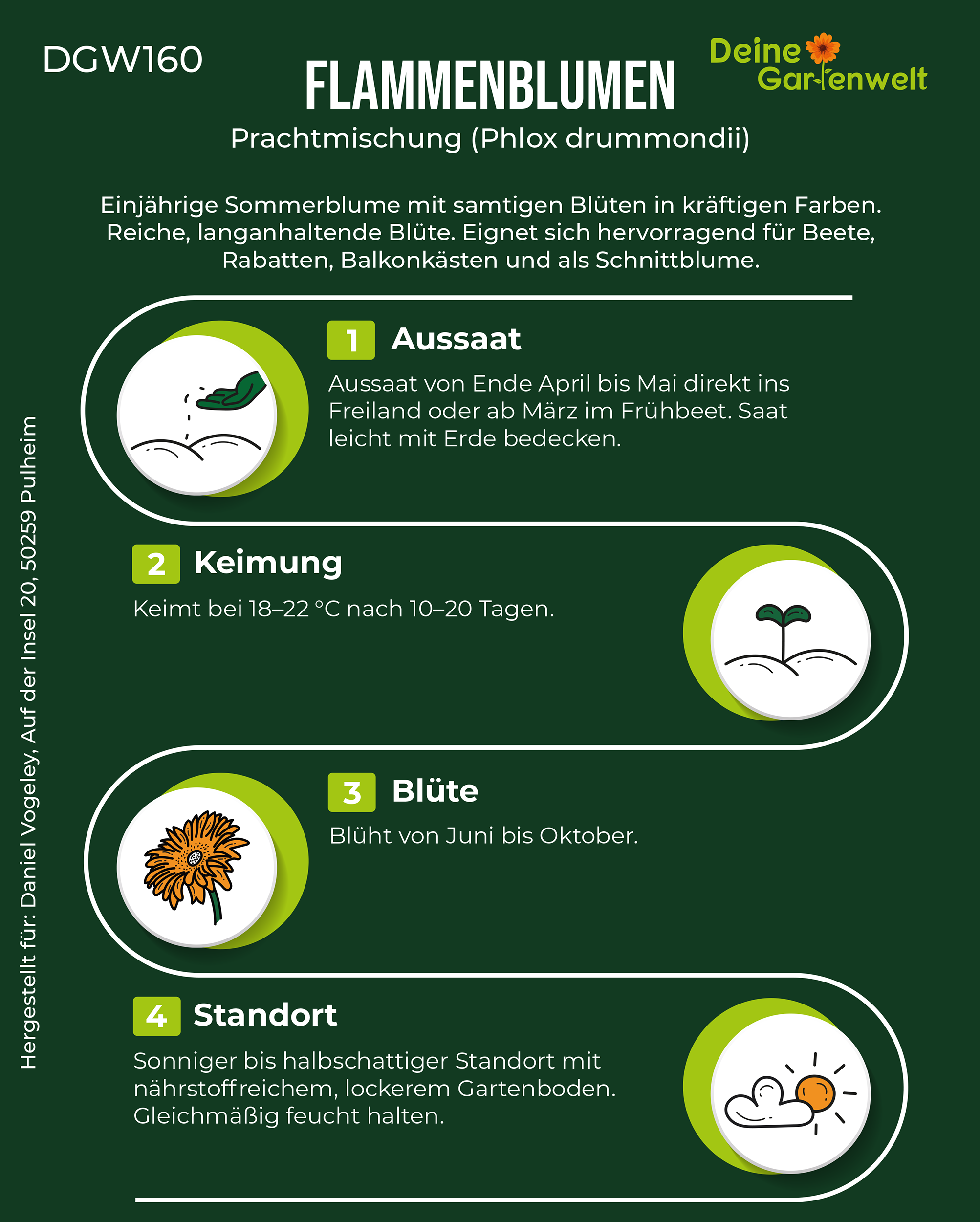 Flammenblumen Prachtmischung