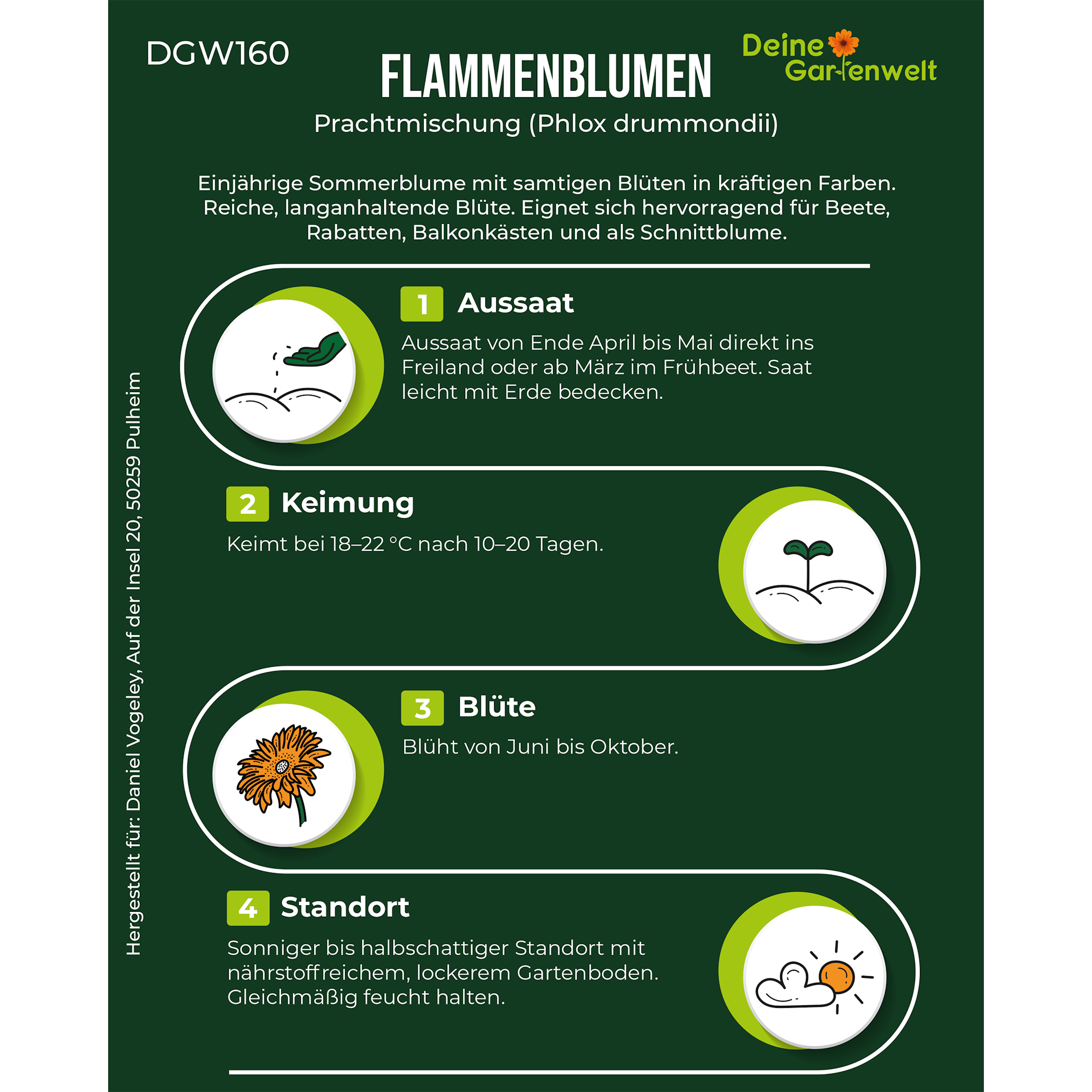 Flammenblumen Prachtmischung