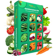 Gemüsesamen-Set mit 12 Sorten