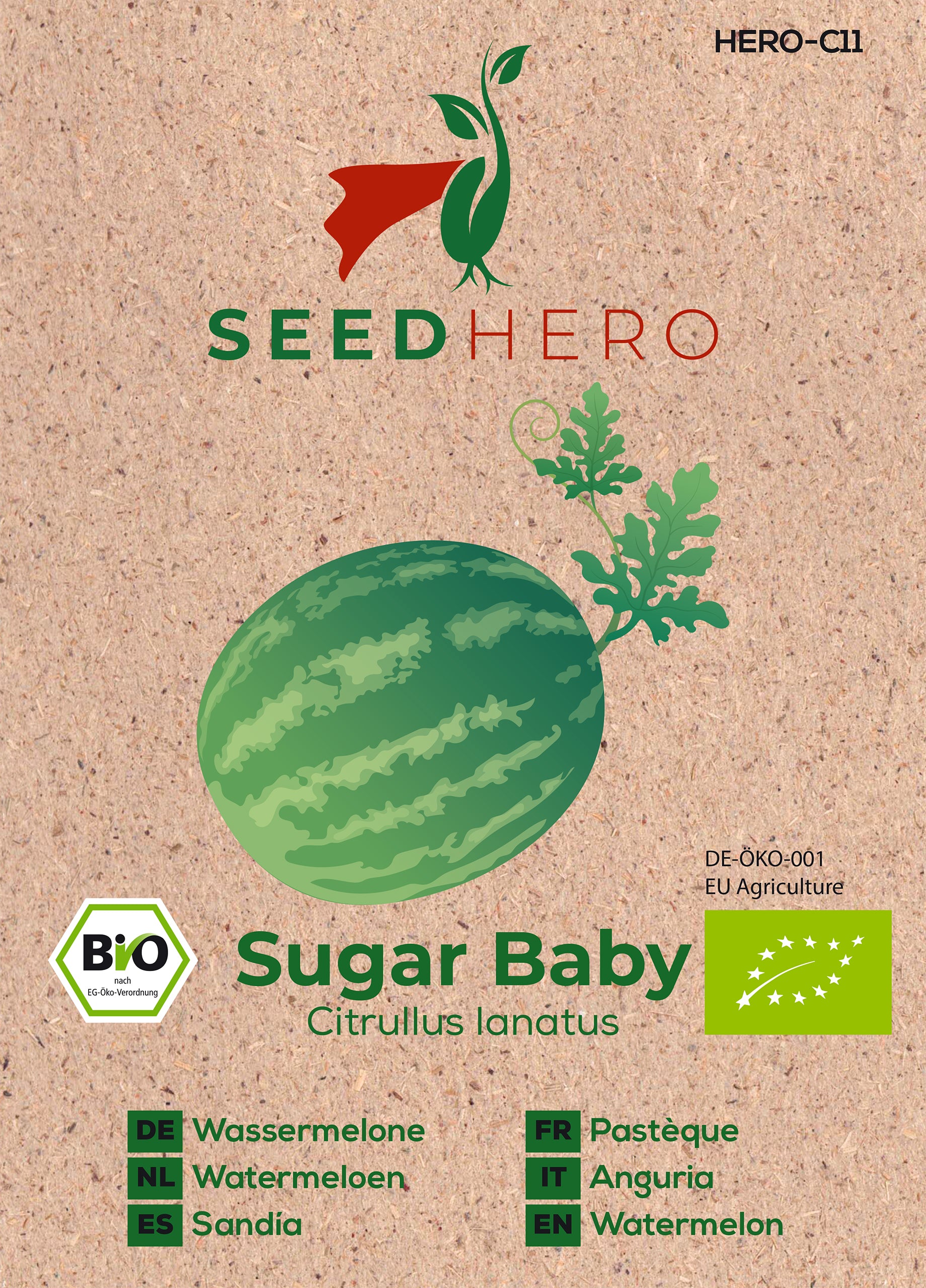 BIO Wassermelone Sugar Baby