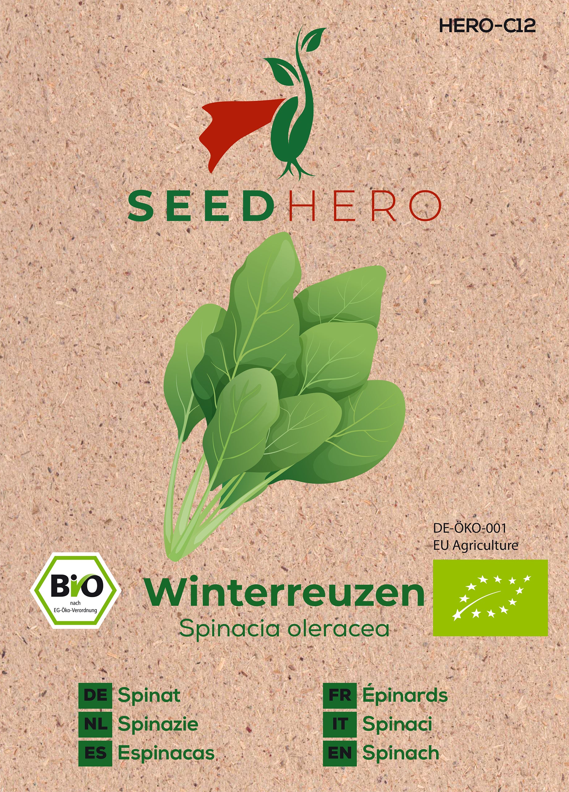 BIO Spinat Winterreuzen
