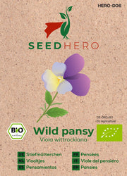 BIO Stiefmütterchen Wild pansy