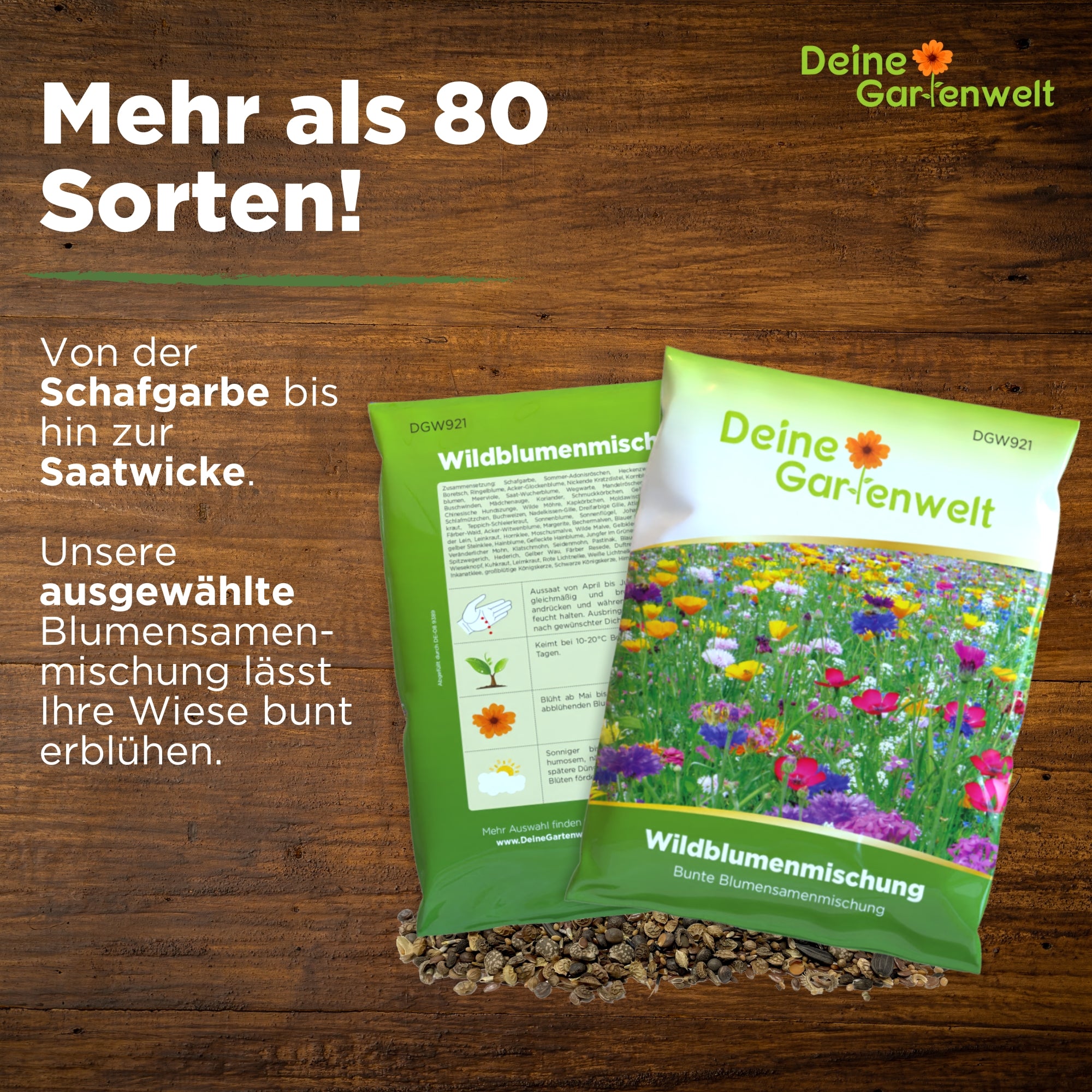 Wildblumenwiese Blumenmischung 100 g
